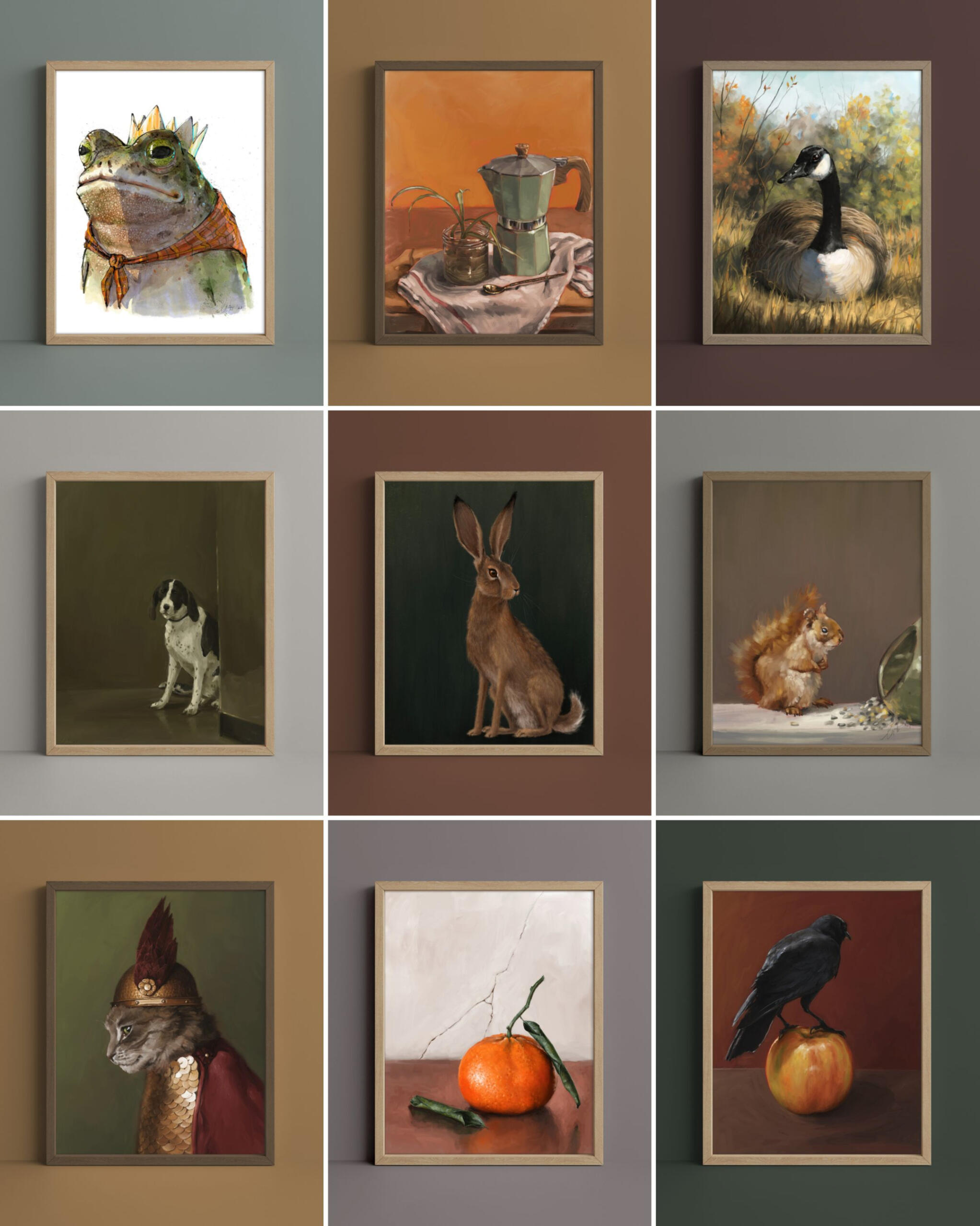 Fine Art Prints From The Ugly Cat Studio